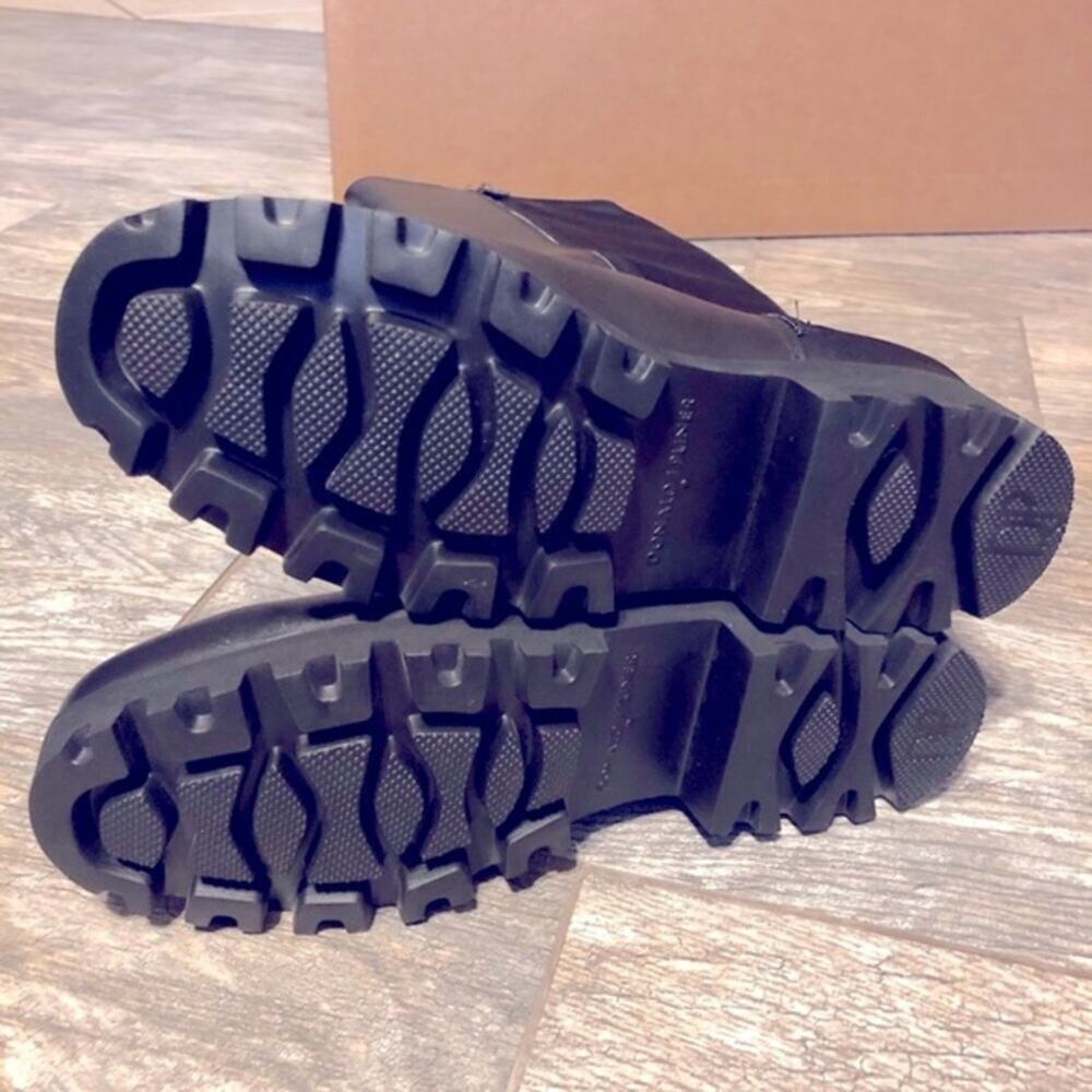Donald J Pliner black calf high chunky heel boots US size 6 - Picture 3 of 5